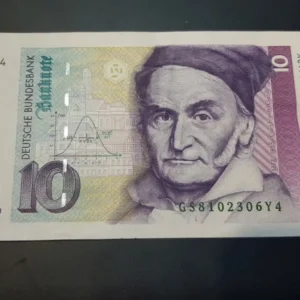 Bancnotă 10 Deutche Mark 1999, GERMANIA, VF