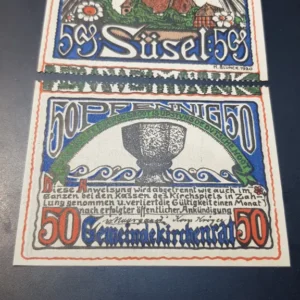 Notgeld 1 Mark 1920, GERMANIA-Susel, UNC