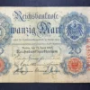 Bancnotă 20 Mark 1910, GERMANIA, VG
