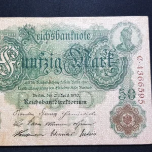 Bancnotă 50 Mark 1910, GERMANIA, FI