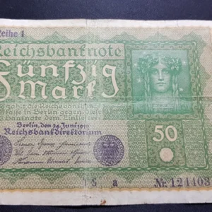 Bancnotă 50 Mark 1919, GERMANIA, VG