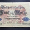 Bancnotă 50 Mark 1914, GERMANIA, VG