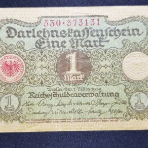 Bancnotă 1 Mark 1920, GERMANIA, FI