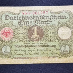 Bancnotă 1 Mark 1920, GERMANIA, FI
