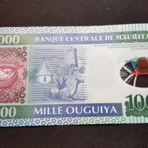 Bancnotă 1000 Ouguya 2014, MAURITANIA, UNC