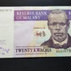 Bancnotă 20 Kwacha 2007, MALAWI, AUNC