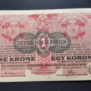 Bancnotă 1 Krone 1920, AUSTRIA, VF