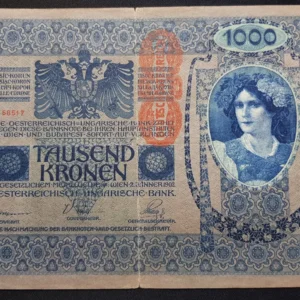 Bancnotă 1.000 Kronen 1920, AUSTRIA, VG