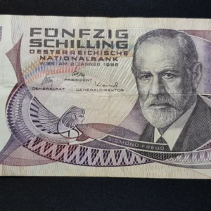 Bancnotă 50 Schilling 1986, AUSTRIA, FI