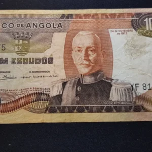 Bancnotă 100 Escudos 1972, ANGOLA, FI