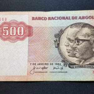 Bancnotă 500 Kwanzas 1984, ANGOLA, FI