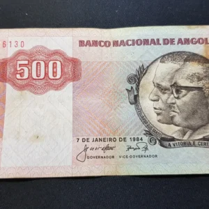 Bancnotă 500 Kwanzas 1984, ANGOLA, FI