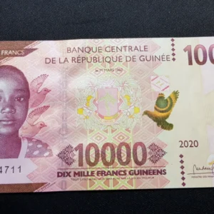 Bancnotă 10.000 Francs 2020, GUINEA, UNC