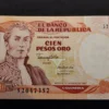 Bancnotă 100 Pesos Oro 1990, COLUMBIA, UNC