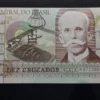 Bancnotă 10 Cruzados 1986, BRAZILIA, XF