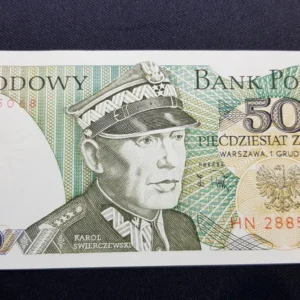 Bancnotă 50 Zlotych 1988, POLONIA, UNC