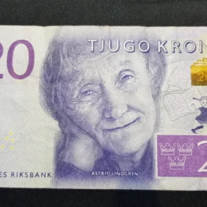 Bancnotă 20 Kronor ND, SUEDIA, FI