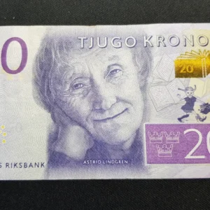 Bancnotă 20 Kronor ND, SUEDIA, VF
