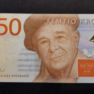 Bancnotă 50 Kronor ND, SUEDIA, VF