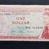 Bancnotă 1 Dollar 1974, STATELE EST CARAIBIENE, VG