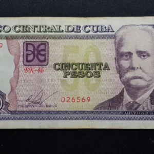 Bancnotă 50 Pesos 2013, CUBA, FI