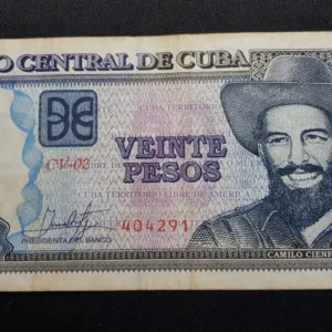 Bancnotă 20 Pesos 2019, CUBA, FI