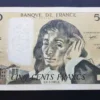 Bancnotă 500 Francs 1981, FRANȚA, VG
