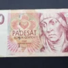 Bancnotă 50 Korun 1997, CEHIA, VG