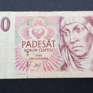 Bancnotă 50 Korun 1997, CEHIA, FI