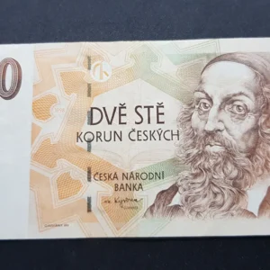 Bancnotă 200 Korun 1998, CEHIA, VF