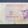 Bancnotă 5 Marka 1998, BOSNIA ȘI HERZEGOVINA, VG