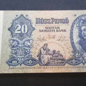 Bancnotă 20 Pengő 1941, UNGARIA, FI