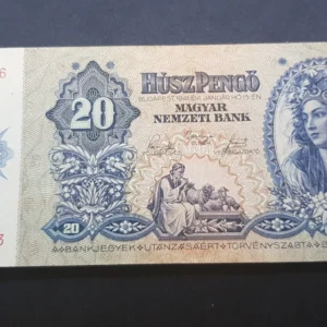Bancnotă 20 Pengő 1941, UNGARIA, VG