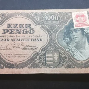 Bancnotă 1.000 Pengő 1945, UNGARIA, FI