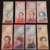 Lot 8  bancnote din Venezuela 2018