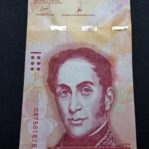 Bancnotă 20.000 Bolivares 2017, VENEZUELA, UNC