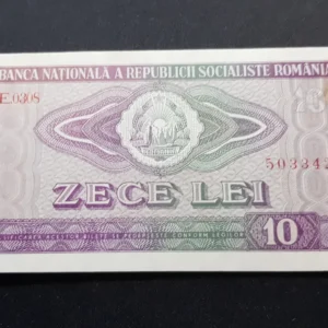 Bancnotă 10 Lei 1966, ROMÂNIA, VF