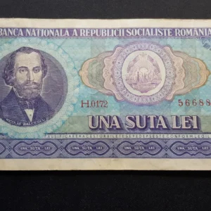 Bancnotă 100 Lei 1966, ROMÂNIA, FI