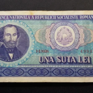 Bancnotă 100 Lei 1966, ROMÂNIA, FI