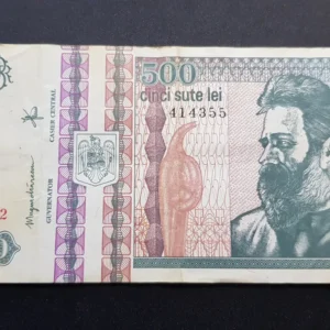 Bancnotă 500 Lei 1992, ROMÂNIA, VF