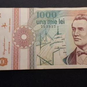 Bancnotă 1.000 Lei 1991, ROMÂNIA, VF