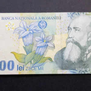Bancnotă 10.000 Lei 1999, ROMÂNIA, VF