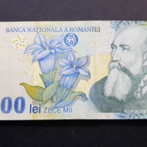 Bancnotă 10.000 Lei 1999, ROMÂNIA, VF