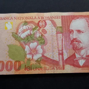 Bancnotă 100.000 Lei 1998, ROMÂNIA, XF