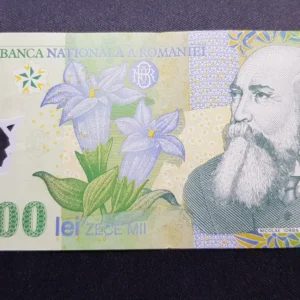 Bancnotă 10.000 Lei 2001, ROMÂNIA, VF