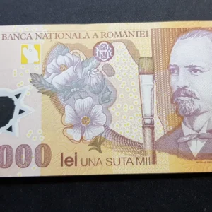 Bancnotă 100.000 Lei 2003, ROMÂNIA, VF