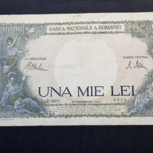Bancnotă 1.000 Lei 1941, ROMÂNIA, VG
