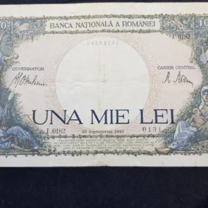 Bancnotă 1.000 Lei 1941, ROMÂNIA, VG