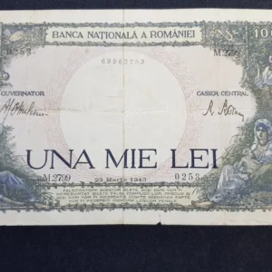 Bancnotă 1.000 Lei 1941, ROMÂNIA, VG