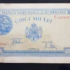 Bancnotă 5.000 Lei 1943, ROMÂNIA, FI